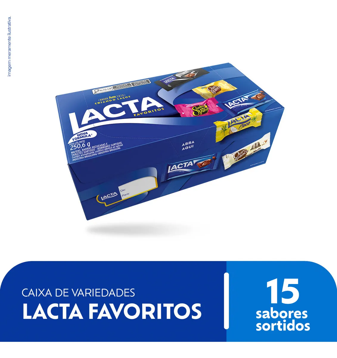 Caixa Lacta Variedades 250,6g - Imagem 2
