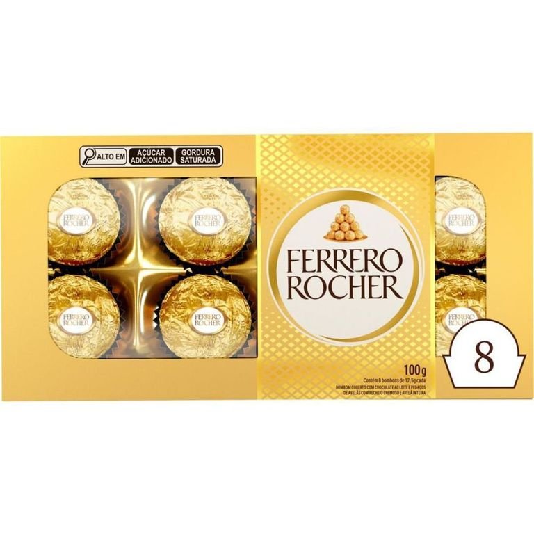Bombom Ferrero Rocher 8und - Imagem 3